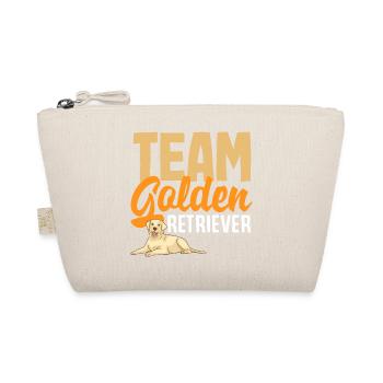 Golden Retriever Owner Owner Gift - Organic Pouch - nature - Front