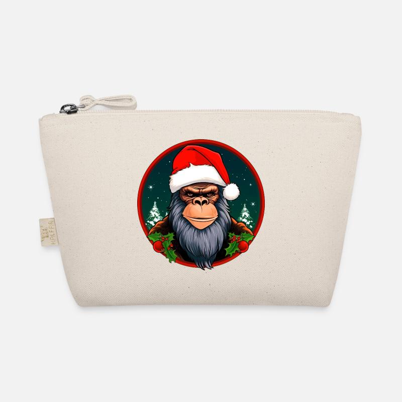 Singe Noël / Père Noël Singe Trousse biologique