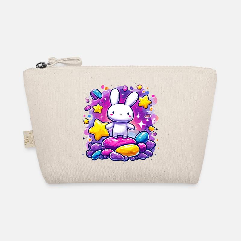 Cuddly bunny in the sugar storm Organic Pouch