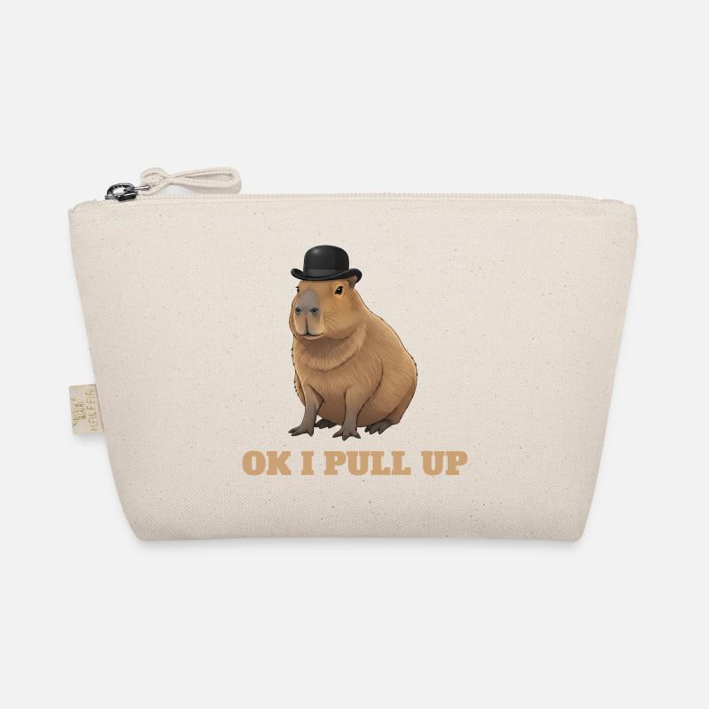 Ok je m’arrête - humour de mème capybara Trousse biologique