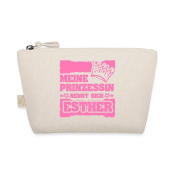 Esther comme un prénom de fille - Trousse biologique - nature - Devant