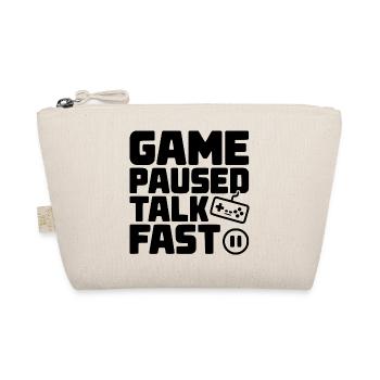 Le jeu a mis en pause Parler vite - Trousse biologique - nature - Devant