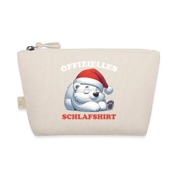 Chemise de nuit officielle Ours polaire de Noël - Trousse biologique - nature - Devant