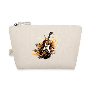 E-Gitarre Gitarre Gitarrist Musik Instrument Rock - Bio-Täschchen - Natur - Vorne