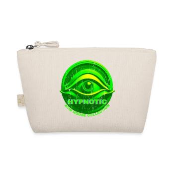 Hypnotic Eye 3D Acid House Techno Rave Glitch - Trousse biologique - nature - Devant