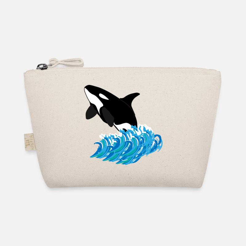 Orca Print Organic Pouch