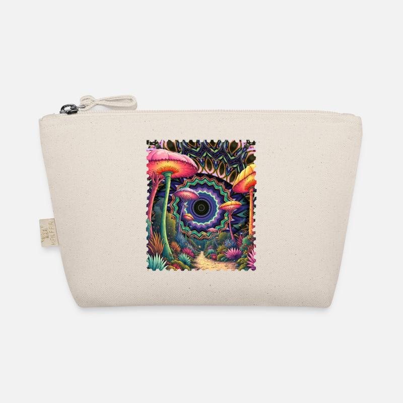 Kaleidoscope Forest Trail Mushrooms Organic Pouch
