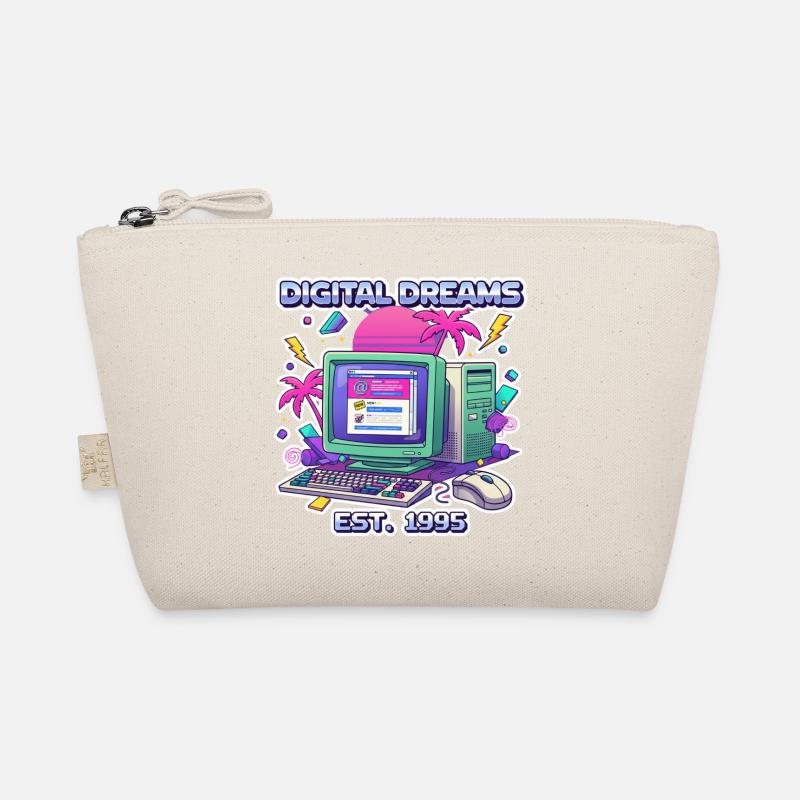 Digital Dreams 1995 – Vintage PC Design Bio-Täschchen