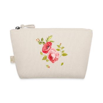 Rose bouquet - Organic Pouch - nature - Front