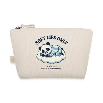 Panda on Cloud – Gentle Way of Life - Organic Pouch - nature - Front