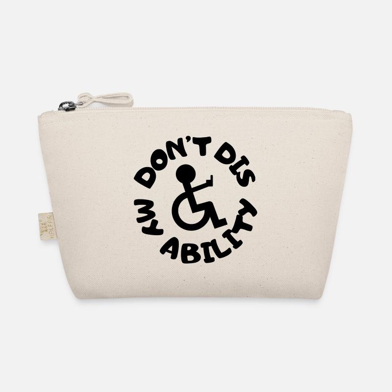 Don't deny my disability # - Organic Pouch - nature