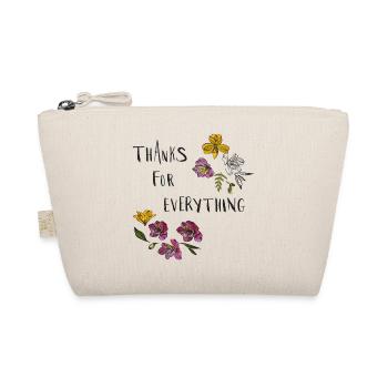 Thanks for everything - Organic Pouch - nature - Front