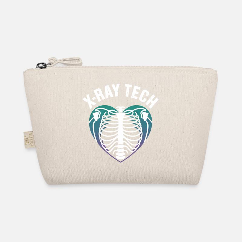 X-Ray Tech Cardiac X-Ray Print Organic Pouch