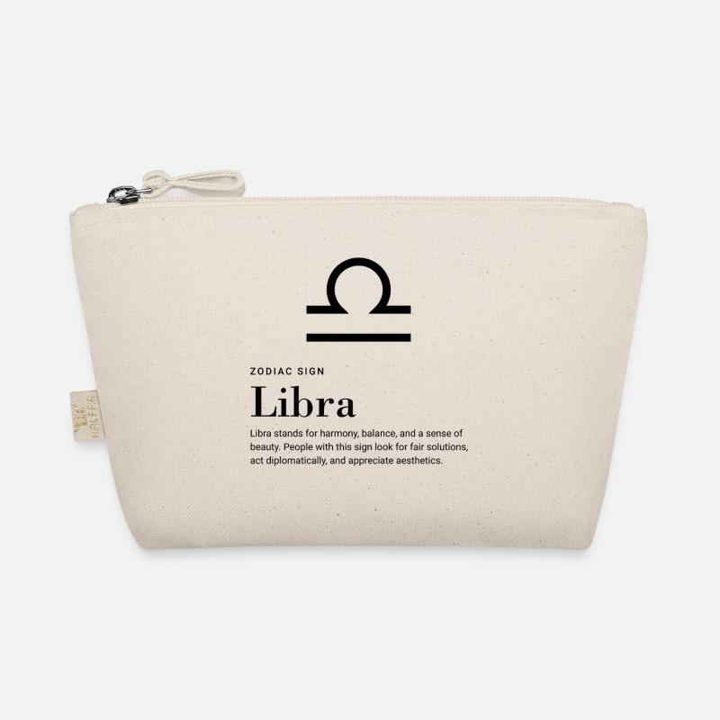 Libra - Zodiac sign Organic Pouch