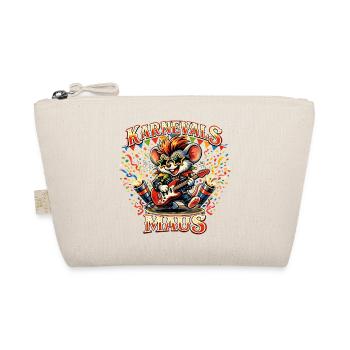 Cologne Carnival Mouse Skirt Alaaf Funny - Organic Pouch - nature - Front