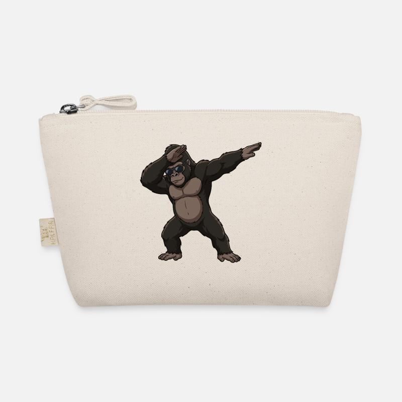 Dabbing Gorilla – Motif de dessin animé drôle d’animal Trousse biologique