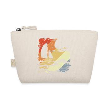 Sailing Vintage Look - Organic Pouch - nature - Front