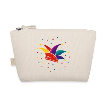Fool's Cap with Confetti – Carnival & Carnival - Organic Pouch - nature - Front