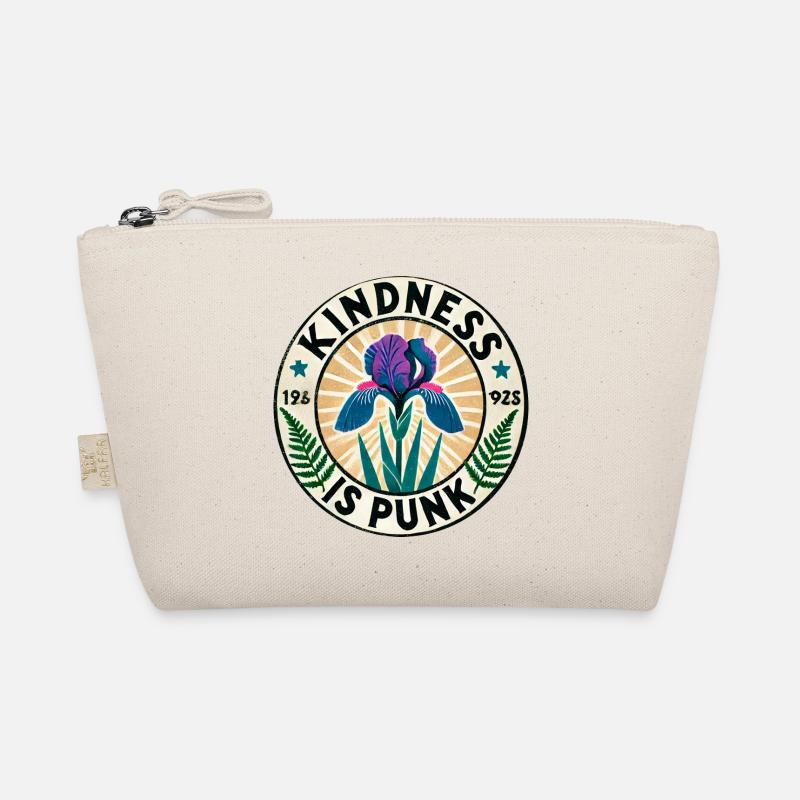 Freundlichkeit ist Punk-Iris-Patch Bio-Täschchen