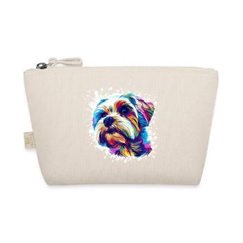 Portrait de chien Pop Art - Trousse biologique - nature - Devant