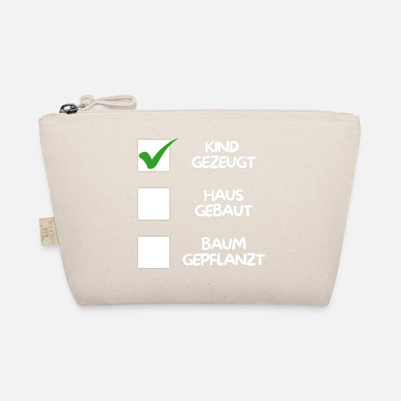 Enfant conçu (maison construite, arbre planté) blanc Trousse biologique