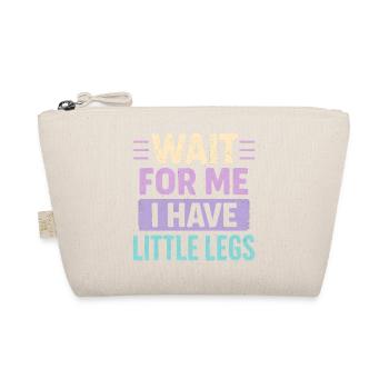 Cute Saying Humor Meme Funny Gift Idea - Organic Pouch - nature - Front