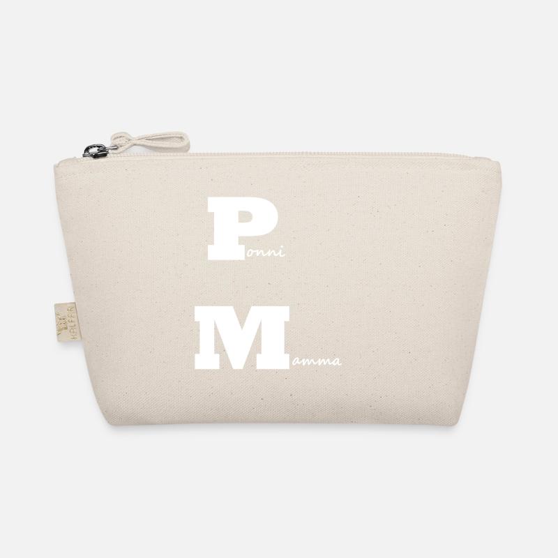 PonyMama white Organic Pouch