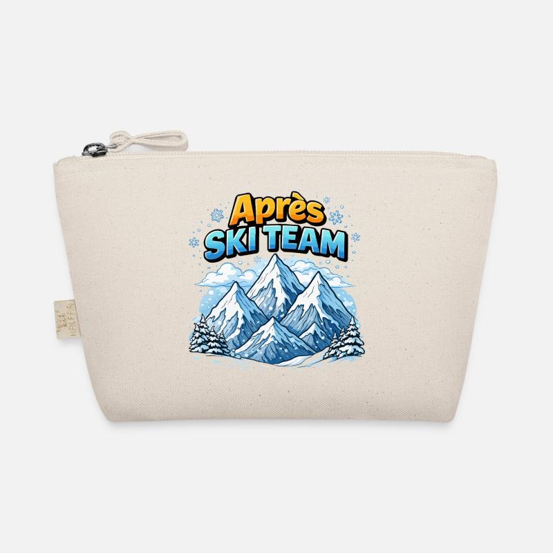 Après Ski Team Mountain Landscape Organic Pouch
