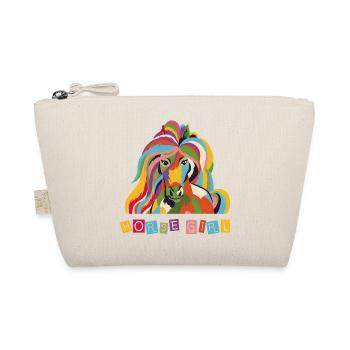 Horse Girl – Pop Art coloré de chevaux - Trousse biologique - nature - Devant