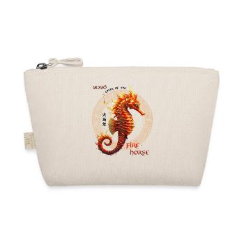 Hippocampe de Feu 2026 – Année de bébé 2026 - Trousse biologique - nature - Devant