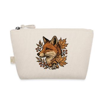 Herbstfuchs im Laubkreis - Bio-Täschchen - Natur - Vorne