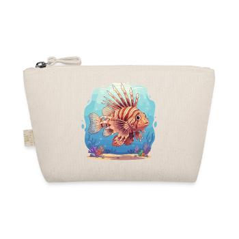 Lionfish Underwater Splendor - Organic Pouch - nature - Front
