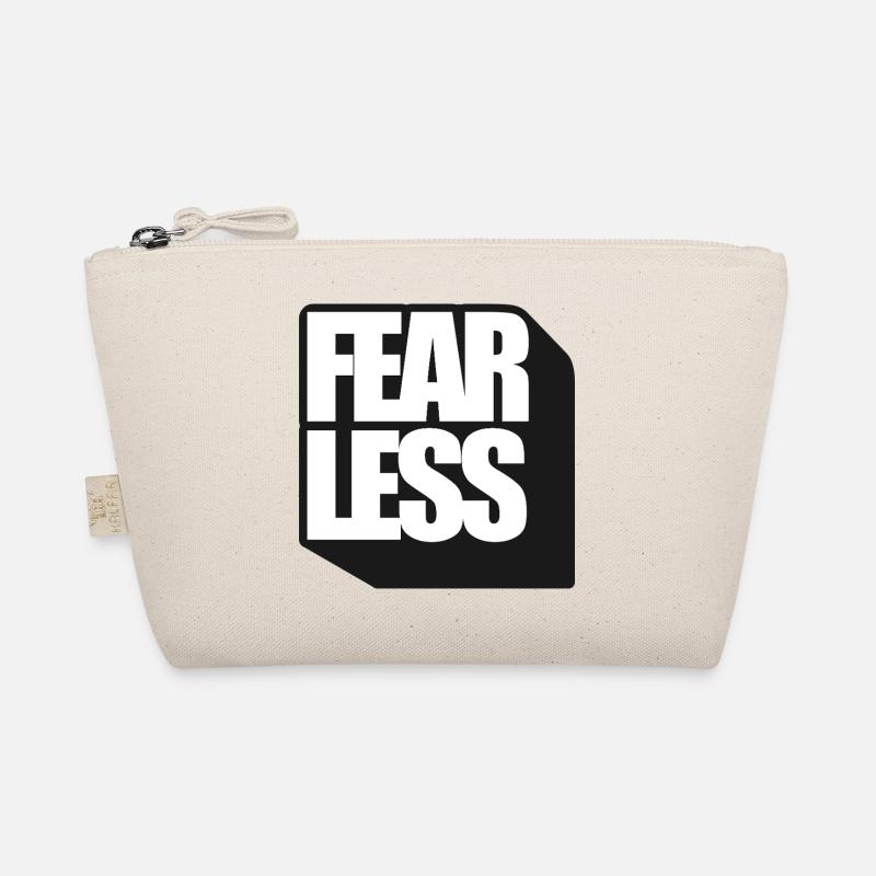 Fearless Bold Typography Organic Pouch
