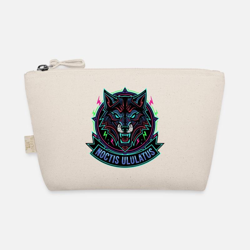 Neon Wolf Noctis Ululatus Organic Pouch