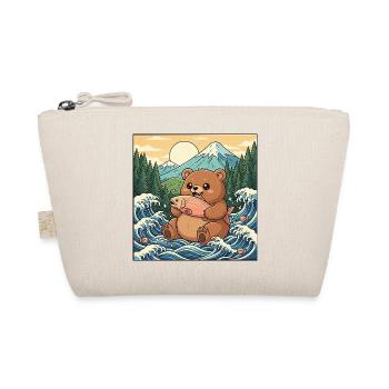 Saumon ours de Kawaii - Trousse biologique - nature - Devant