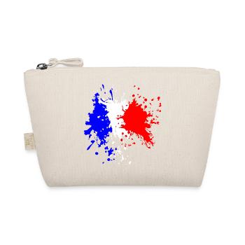 Éclaboussure du drapeau français - Trousse biologique - nature - Devant