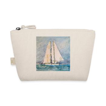 Sailboat at sea - Organic Pouch - nature - Front