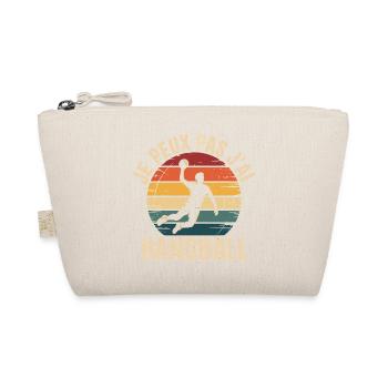 je peux pas j'ai handball cadeau handballeur - Trousse biologique - nature - Devant