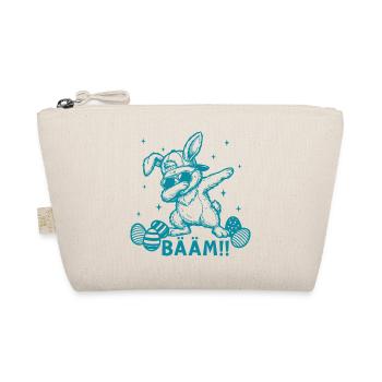 Draps de Pâques drôles Lapin de Pâques Bääm - Trousse biologique - nature - Devant
