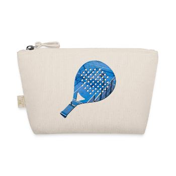 PADEL Racket Shirt, Hoodie, Bag, Socks - Organic Pouch - nature - Front