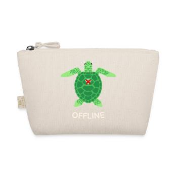 Offline-Modus Turtle - Bio-Täschchen - Natur - Vorne