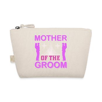 T-shirt cadeau de la mère du marié pour la maman du mariage - Trousse biologique - nature - Devant