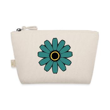 Fleur de Fleurs Bleues Turquoise Cadeau Fleur Fleur Mère - Trousse biologique - nature - Devant