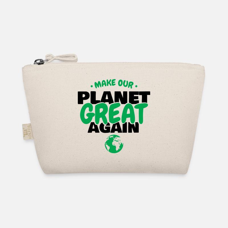 Make Our Planet Great Again Eco Earth Day Graphic Bio-Täschchen