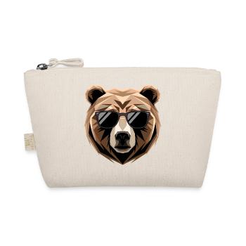 Brown Bear, Grizzly Bear, Bear Brothers, Forest, Wild Bears - Organic Pouch - nature - Front