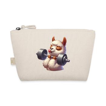 Entraînement avec haltères lama alpaga mignons - Trousse biologique - nature - Devant