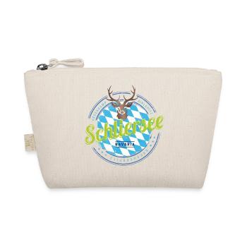 Schliersee Bayern Deutschland Hirsch Souvenir - Bio-Täschchen - Natur - Vorne