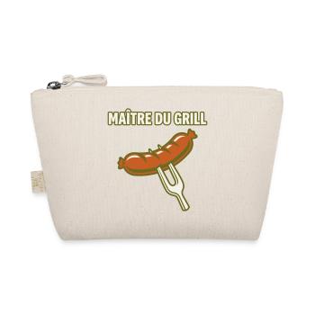 Maître du grill saucisse barbecue pique viande - Trousse biologique - nature - Devant