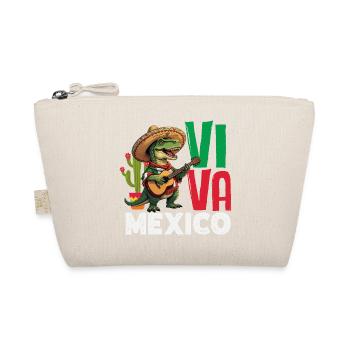 Mexico Pride & Home Mexican Mexico Flag - Organic Pouch - nature - Front