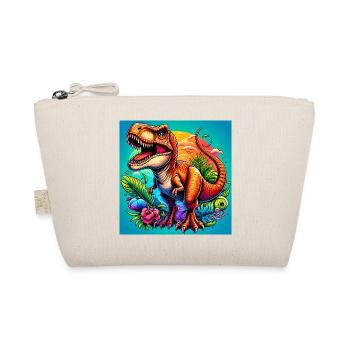 Dinosaurier - Bio-Täschchen - Natur - Vorne